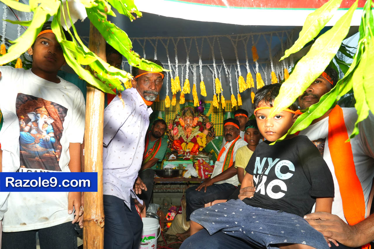 Razole Taluka Ganesh Nimajjanam
